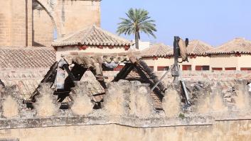 Balance de daños en la Mezquita de Córdoba tras el incendio: el fuego afectó a unos 25 metros cuadrados