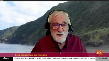 Un catedrático habla así de lo que está pasando con los incendios: un minuto que no deja de verse
