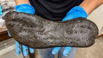 Los arqueólogos no caben en su asombro por el misterioso zapato encontrado en un fuerte romano