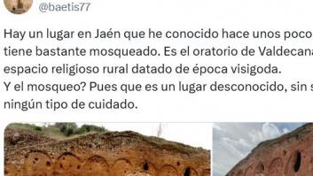 Visita un lugar histórico en Jaén y lo que ve es de no creer: "Me tiene bastante mosqueado"