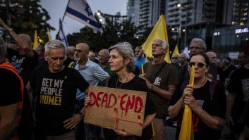 Familiares de rehenes israelíes instalarán tiendas de campañas en la frontera con Gaza durante la huelga de este domingo contra Netanyahu