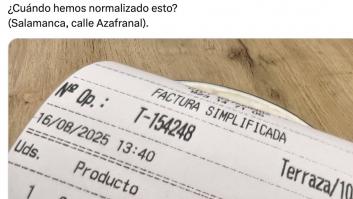 Pide una caña en un bar de Salamanca y cuando le traen la cuenta alucina: "¿Cuándo hemos normalizado esto?"