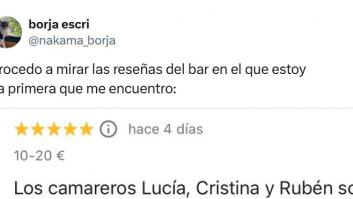 Dejan una reseña cinco estrellas en este restaurante de Albacete, se comparte y ya la ha visto media España