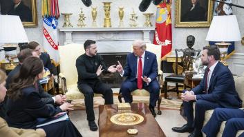 Donald Trump se reúne con Zelenski en la Casa Blanca
