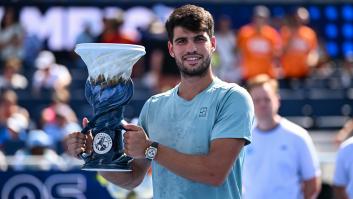 Aplauso gigante a Carlos Alcaraz por lo primero que hizo nada más ganar el Masters 1.000 de Cincinnati