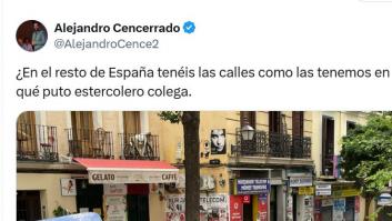 Enseña lo que ha visto en una calle de Madrid y la indignación es inmediata