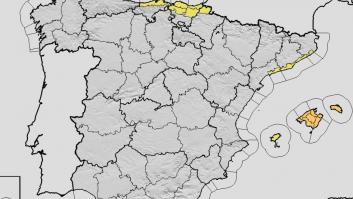 La AEMET pinta el mapa de España con varios avisos tras la llegada de chubascos y tormentas fuertes