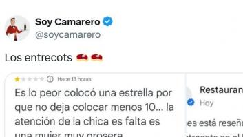 Le ponen esta reseña de una estrella en su restaurante y publica una respuesta para emplatar