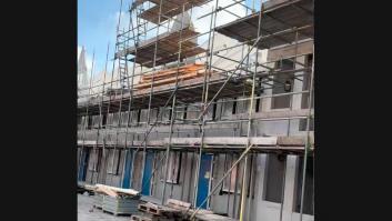 Un albañil español enseña lo que tienen en el baño de una obra en Ámsterdam: "Van adelantados en todo"