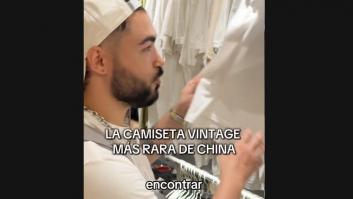 Entra en una tienda en China y la camiseta que se encuentra es toda una referencia a España