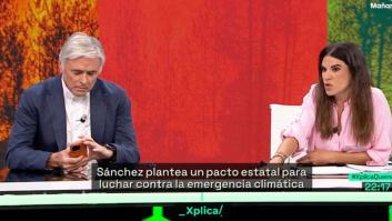 Joanna Ivars, jefa de meteorología de 'La Sexta', define con esta descriptiva palabra la gestión política de los incendios