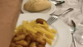 Un fotógrafo de bodas publica lo que le han dado de comer los novios en el banquete: hay una buena liada