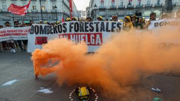 Los bomberos forestales de la Comunidad de Madrid vuelven a la lucha: "Ya no nos pueden engañar más"