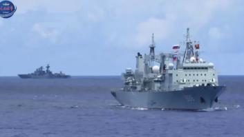 Imágenes muestran el desafío naval conjunto entre Rusia y China a Estados Unidos