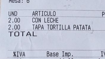 El precio de un café y una tapa de tortilla en Palma de Mallorca tiene a muchos desubicados