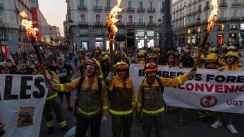 Los bomberos forestales de Madrid siguen en huelga tras el fracaso de la reunión a tres bandas: "Es totalmente insuficiente"