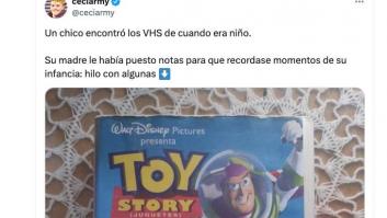 Encuentra estas películas de su infancia acompañadas de unas notas de su madre: merece la pena verlas