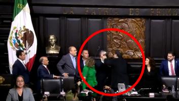 Senadores mexicanos se lían a golpes en el cierre de la sesión legislativa