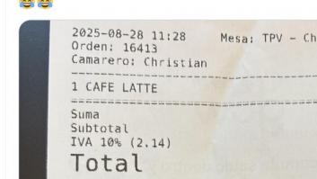 Se queda sin palabras al descubrir cuánto vale el café en el bar que está al lado del suyo