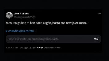 Un concejal de Vox celebra la agresión al investigador del periódico de Pablo Iglesias