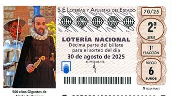 Lotería Nacional: comprobar sorteo hoy sábado 30 de agosto en directo, resultados y premios