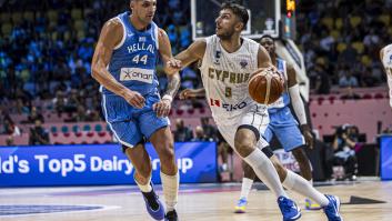 Lo ocurrido en el partido entre Grecia y Chipre del Eurobasket ha dejado a todos perplejos: "Nunca había visto algo así"