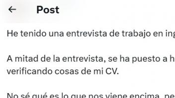 Va a una entrevista de trabajo y lo que se encuentra es de todo menos lo normal: ya no quiere ni el puesto
