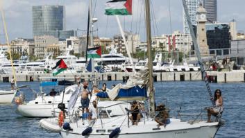 La Flotilla Global Sumud zarpa desde Barcelona hacia Gaza con el objetivo de instaurar un corredor humanitario