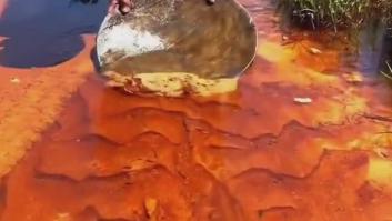 Así extrae oro de un río con solo una herramienta