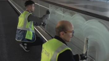 Así limpian los cristales del aeropuerto de Estambul de la forma más eficaz posible