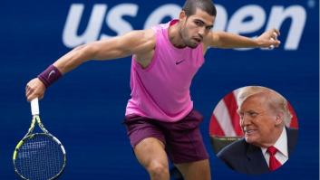 Así se pronuncia Alcaraz cuando le preguntan por la presencia de Trump en la final del US Open