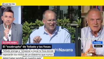 Piqueras se sale de su tono habitual para responder a lo que Tellado dijo del Gobierno de España