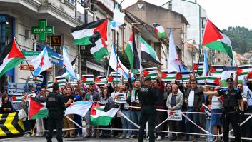 Una nueva protesta a favor de Palestina obliga a recortar 8 kilómetros la etapa de La Vuelta