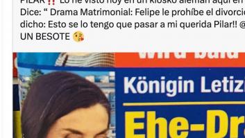 Un español va paseando por Alemania y se topa con una revista que dice a todo trapo esto de Felipe y Letizia