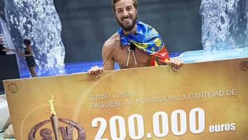 El ganador de 'Supervivientes' cobra el premio y deja un mensaje a Mazón cuando ve lo que paga del tramo autonómico