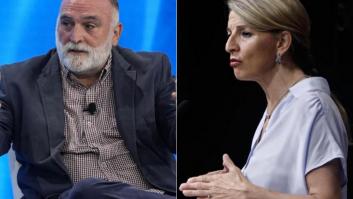 El chef José Andrés se dirige directamente a Yolanda Díaz para decirle todo esto