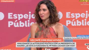 Euprepio Padula ve estos 25 segundos de Ayuso en 'Espejo Público' y reacciona con contundencia: "Increíble"