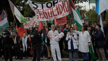 Hablamos con una de las portavoces de las protestas en La Vuelta: "Claro que defendemos el deporte, no que se use para blanquear el genocidio"