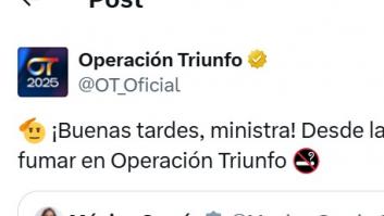 Mónica García reacciona a un tuit de Operación Triunfo y le contestan desde la academia: puede cruzar la pasarela