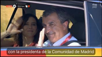 Antonio Maestre se fija en este momento de Ayuso en La Vuelta y reacciona con una frase (y qué frase)