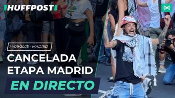 Sigue en directo la manifestación propalestina en Madrid tras la cancelación de La Vuelta