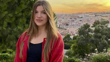 Las primeras imágenes oficiales de la infanta Sofía en Lisboa: la hija de los reyes muestra cómo es su vida universitaria