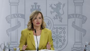 Pilar Alegría: "La Vuelta habría sido normal si no hubiera participado el equipo de un país genocida"