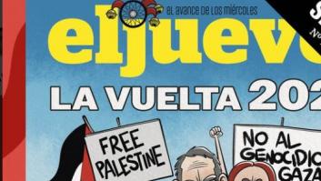 La portada de 'El Jueves' que se comparte sin parar tras las protestas de La Vuelta en Madrid