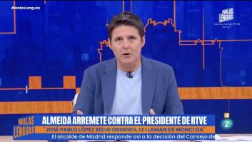 Almeida dice que TVE es el "ministerio 23" y Jesús Cintora le da una de las respuestas del día