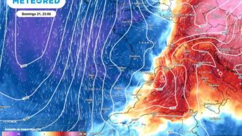 Meteored avisa de una despedida radical del verano con lluvias potencialmente peligrosas en este rincón de la Península