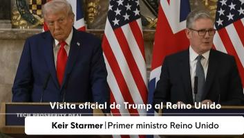 Donde más le duele: las caras y los gestos de Trump mientras escucha por qué Reino Unido reconocerá el Estado de Palestina