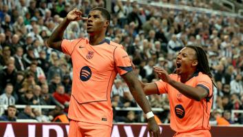 Rashford le da al Barça el triunfo ante el Newcastle (1-2) en el debut culé en Champions