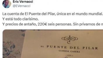 Enseña la cuenta de un restaurante de Asturias y es para exponerla en un museo: "Es única en el mundo"