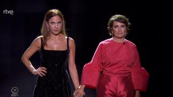 Silvia Abril y Toni Acosta provocan una ovación inmediata en el Festival de San Sebastián con sus palabras sobre Gaza